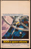 2001 A Space Odyssey Window Card (14x22) Original Vintage Movie Poster