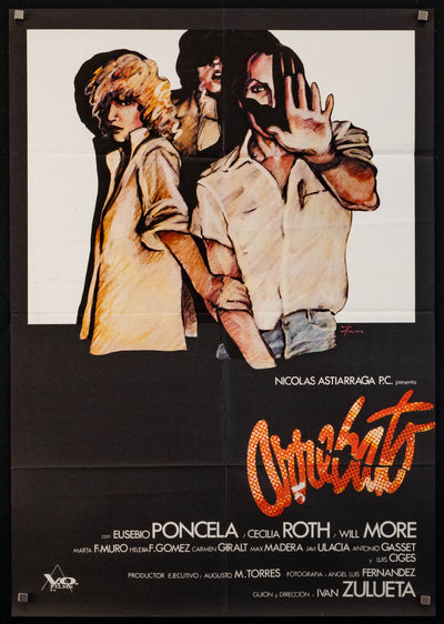 Arrebato Original Vintage Movie Poster