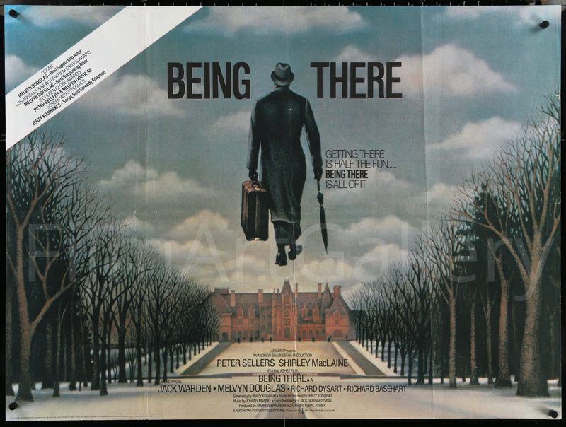 Being There British Quad (30x40) Original Vintage Movie Poster