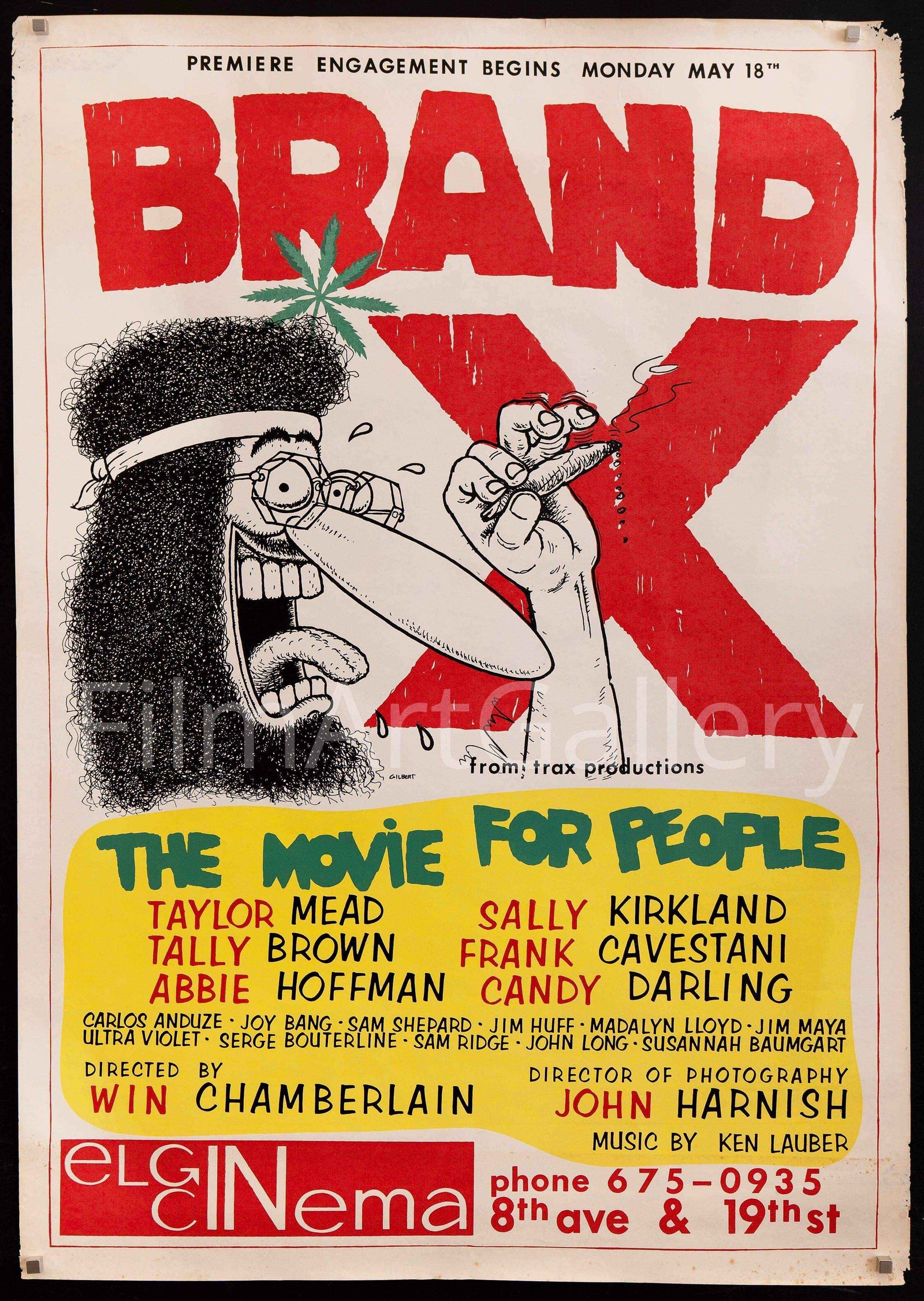 Brand X Original Vintage Movie Poster