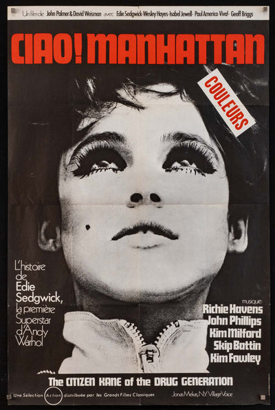 Ciao Manhattan Original Vintage Movie Poster
