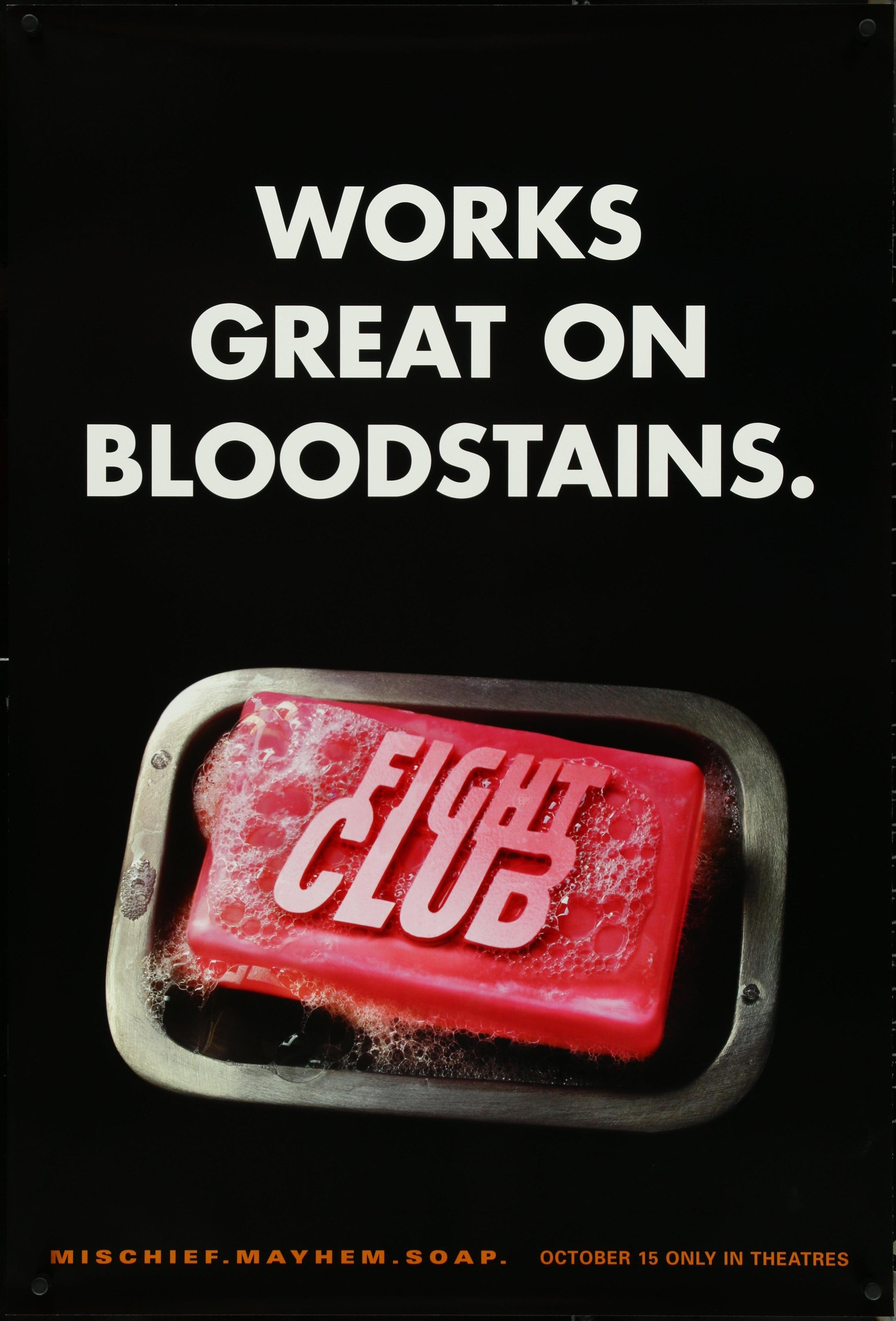 Fight Club Movie Poster 1999 1 Sheet (27x41)
