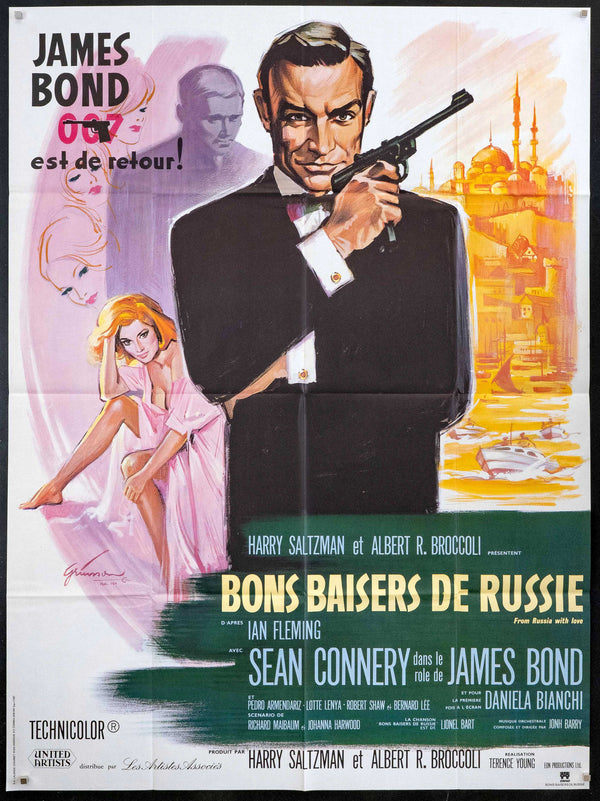 From Russia with Love Original Vintage Movie Poster