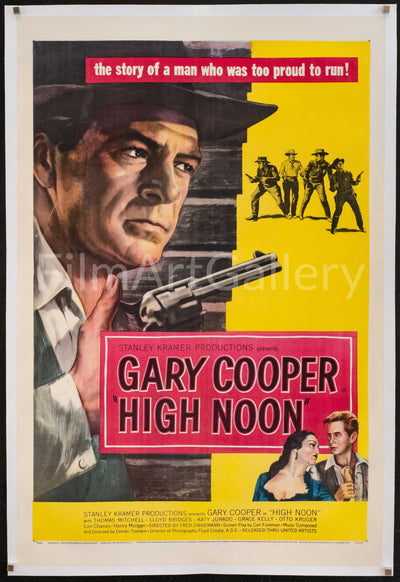 High Noon Original Vintage Movie Poster