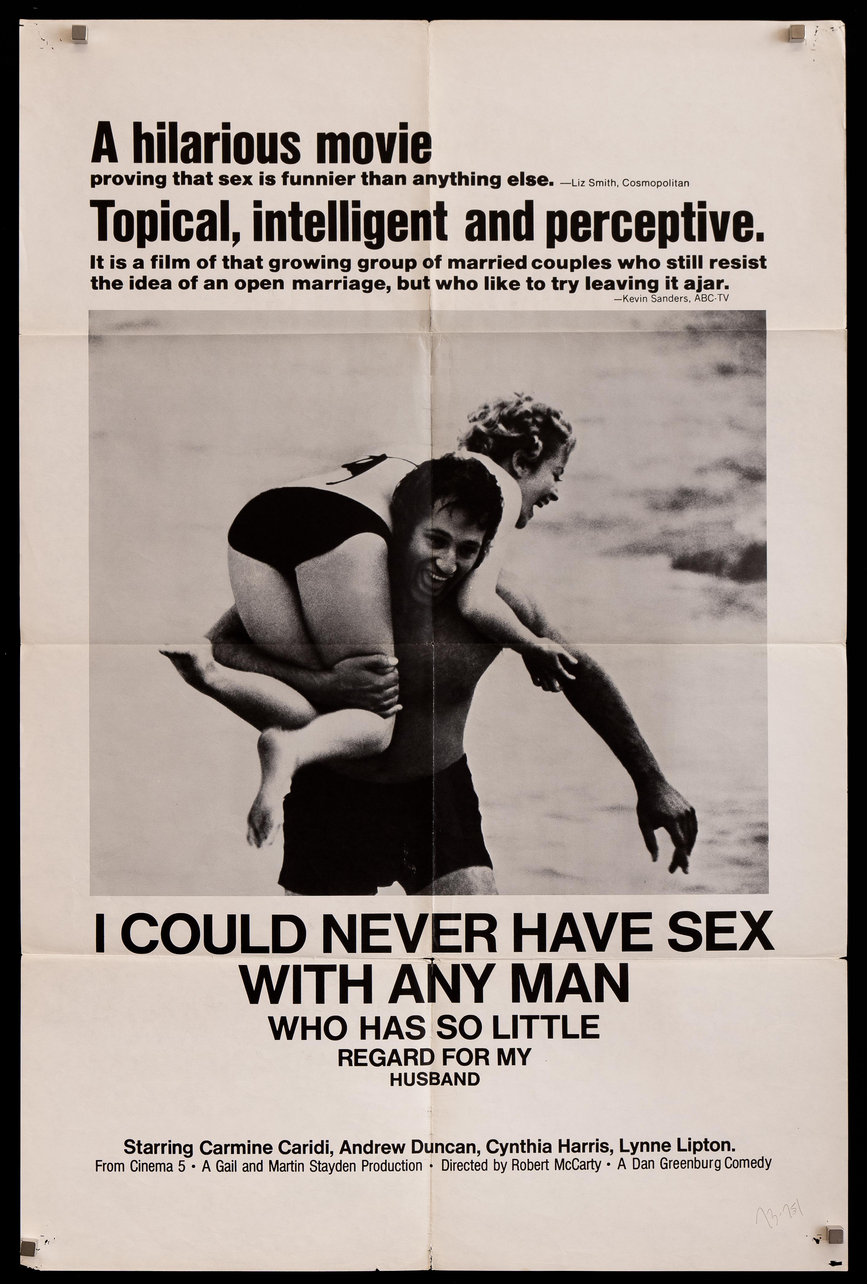 I Could Never Have Sex Movie Poster 1973 1 Sheet (27x41)