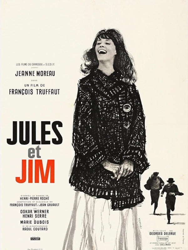 Jules & Jim Original Vintage Movie Poster