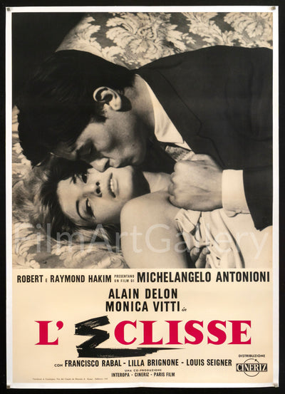L'Eclisse Original Vintage Movie Poster