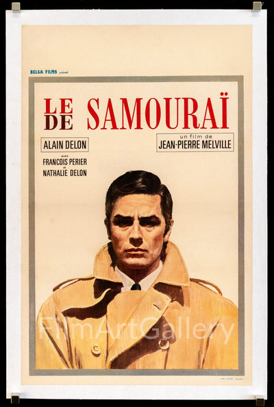 Le Samourai Original Vintage Movie Poster