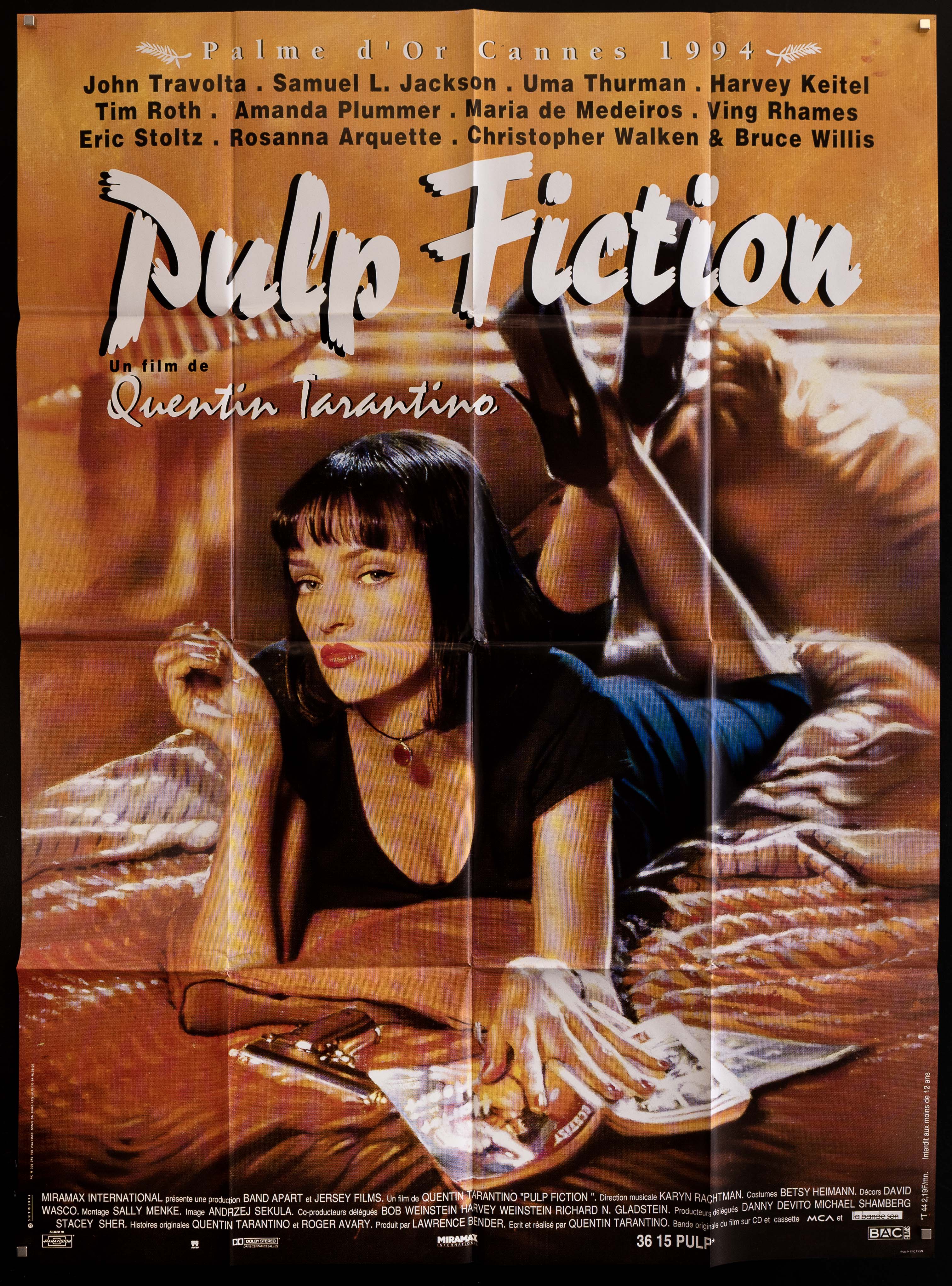 Marquee Poster  Pulp Fiction 1994 US 1-sheet