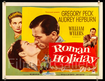 Roman Holiday Original Vintage Movie Poster