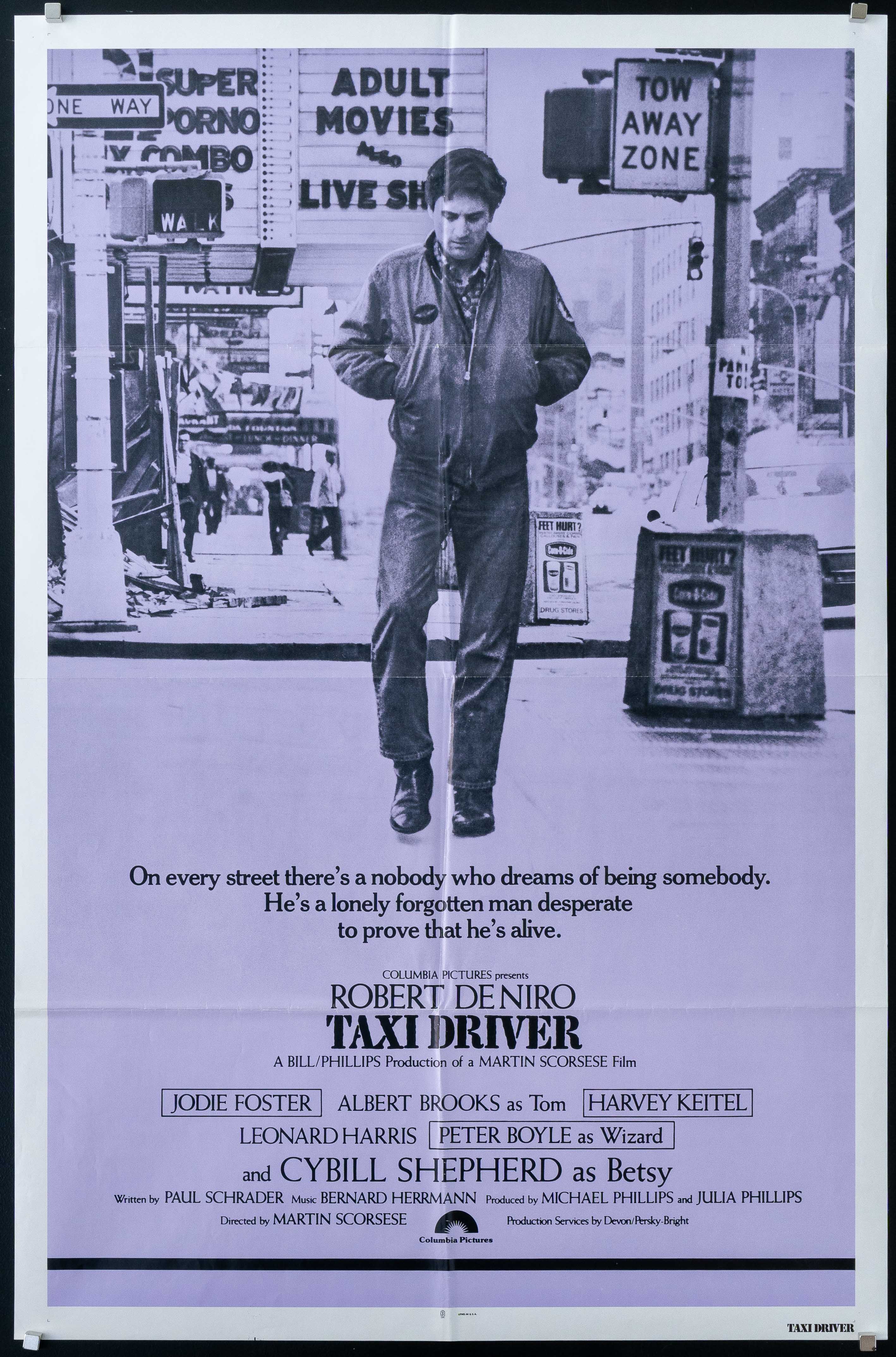 Taxi Driver Movie Poster 1976 1 Sheet (27x41)