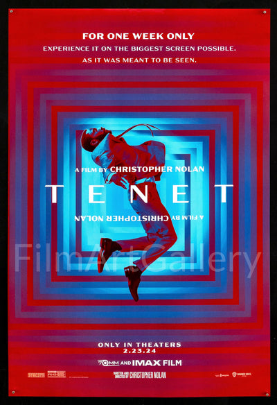 Tenet Original Vintage Movie Poster