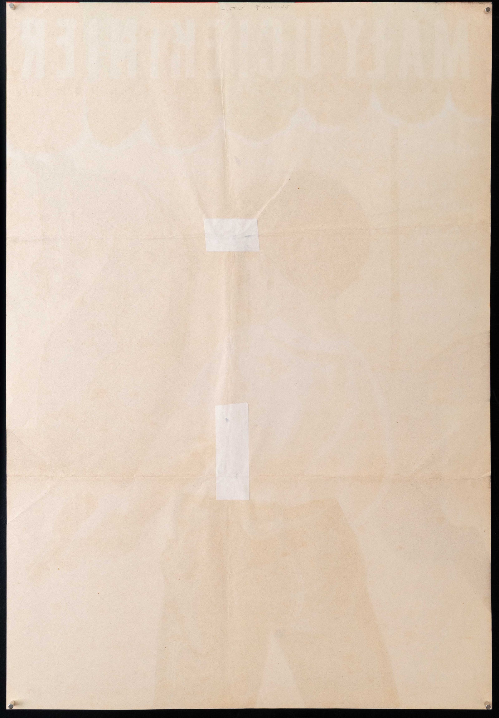 The Little Fugitive Original Vintage Movie Poster