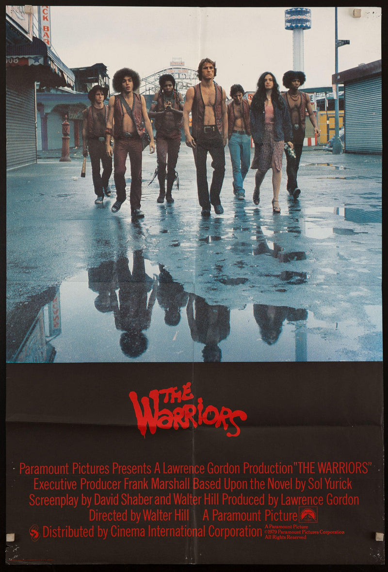 The Warriors 1 Sheet (27x41) Original Vintage Movie Poster