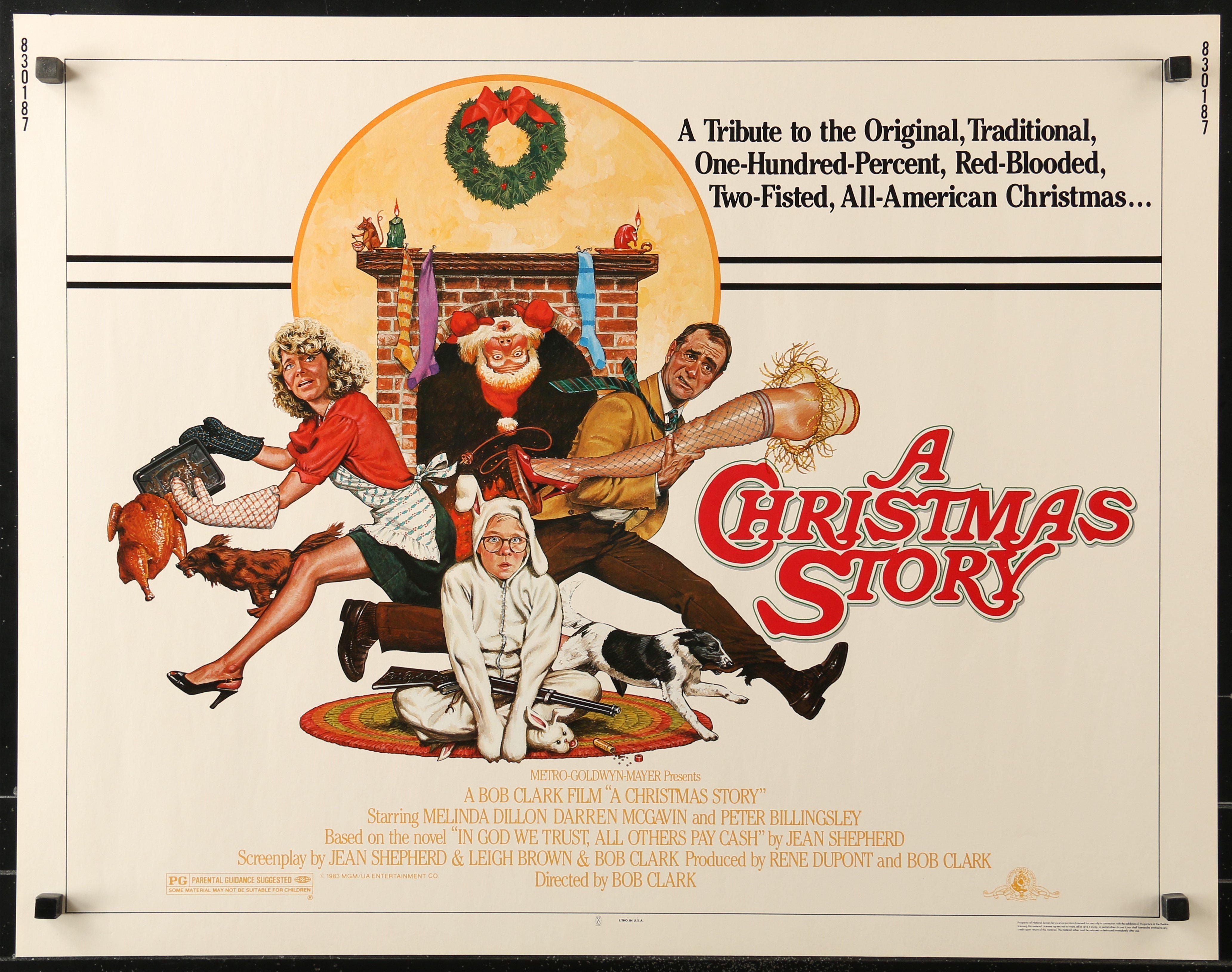A Christmas Story 1983 Movie Poster 24x36 Borderless Glossy 8301