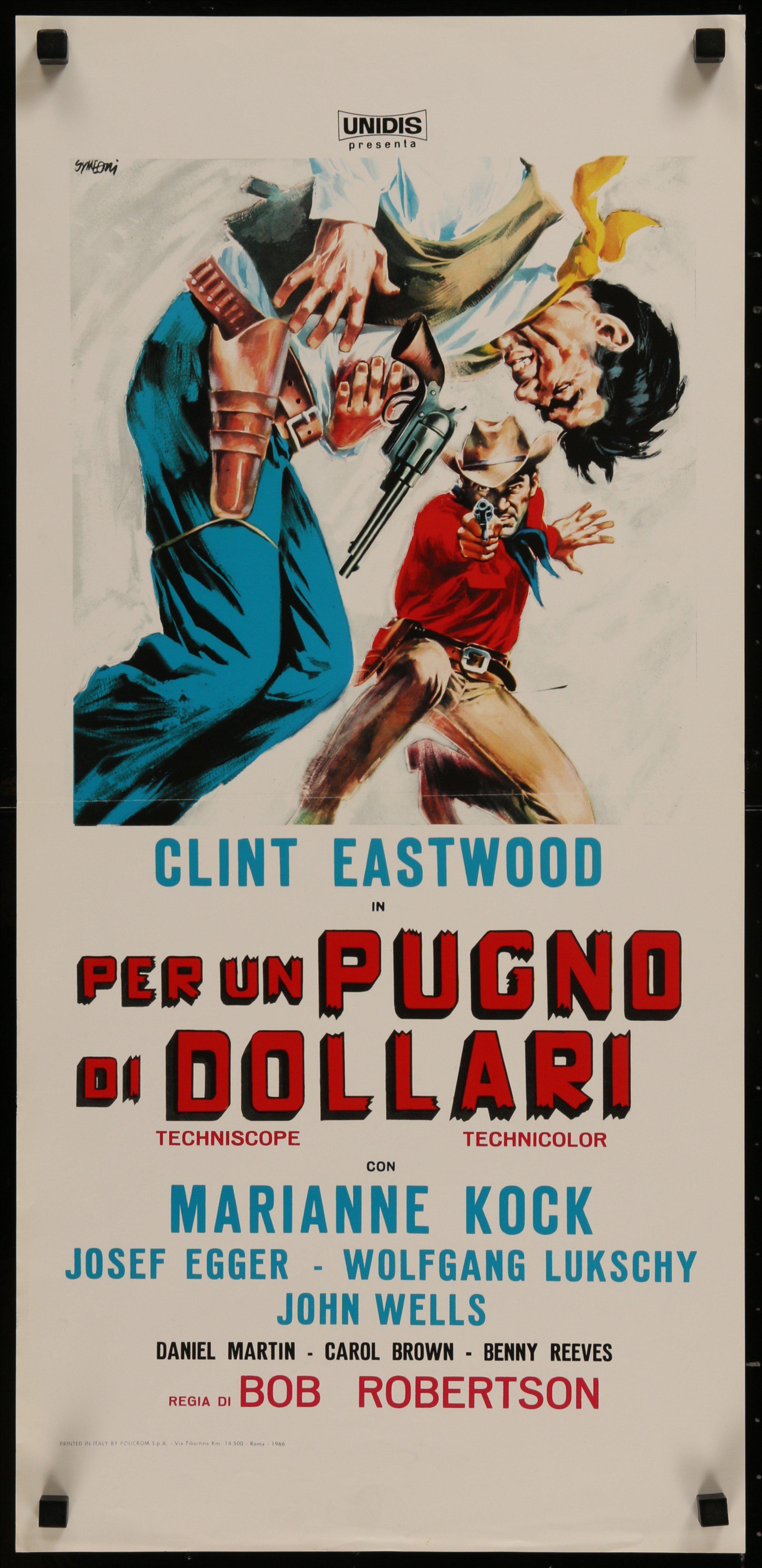 a fistful of dollars poster