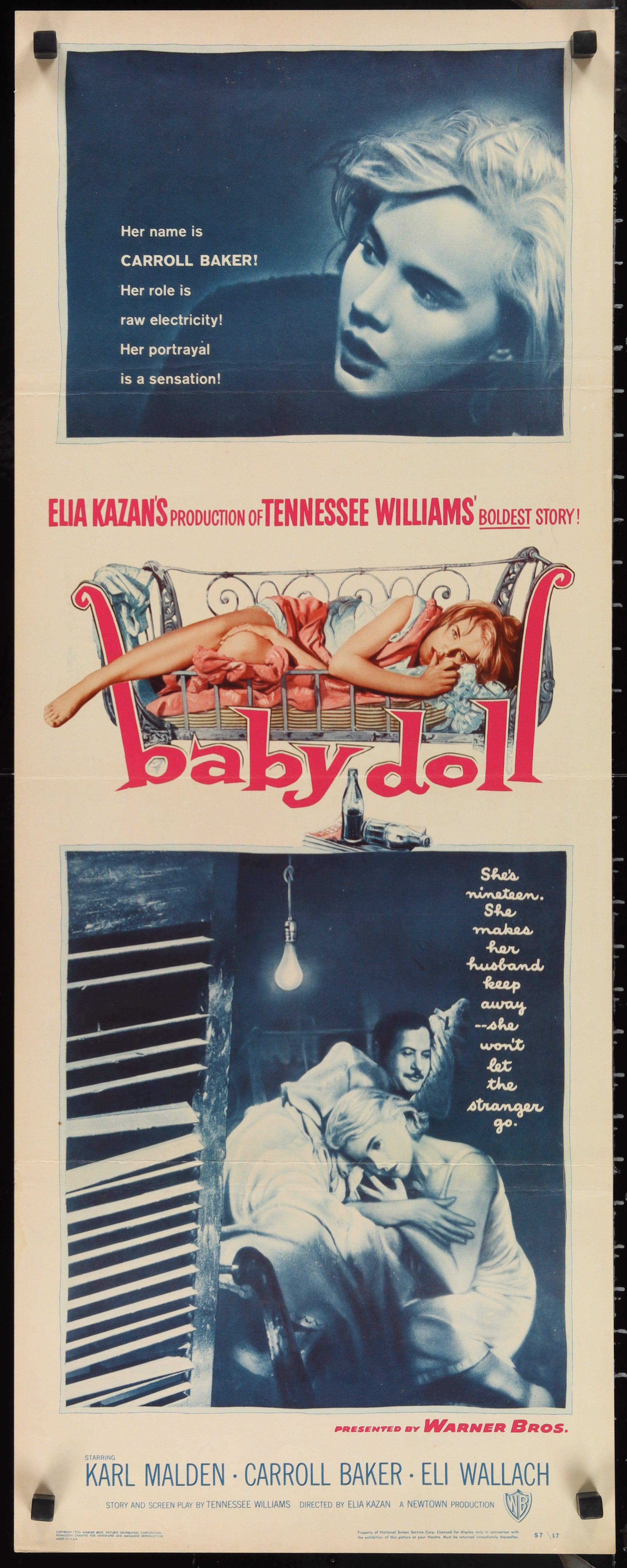 baby doll 1956 poster