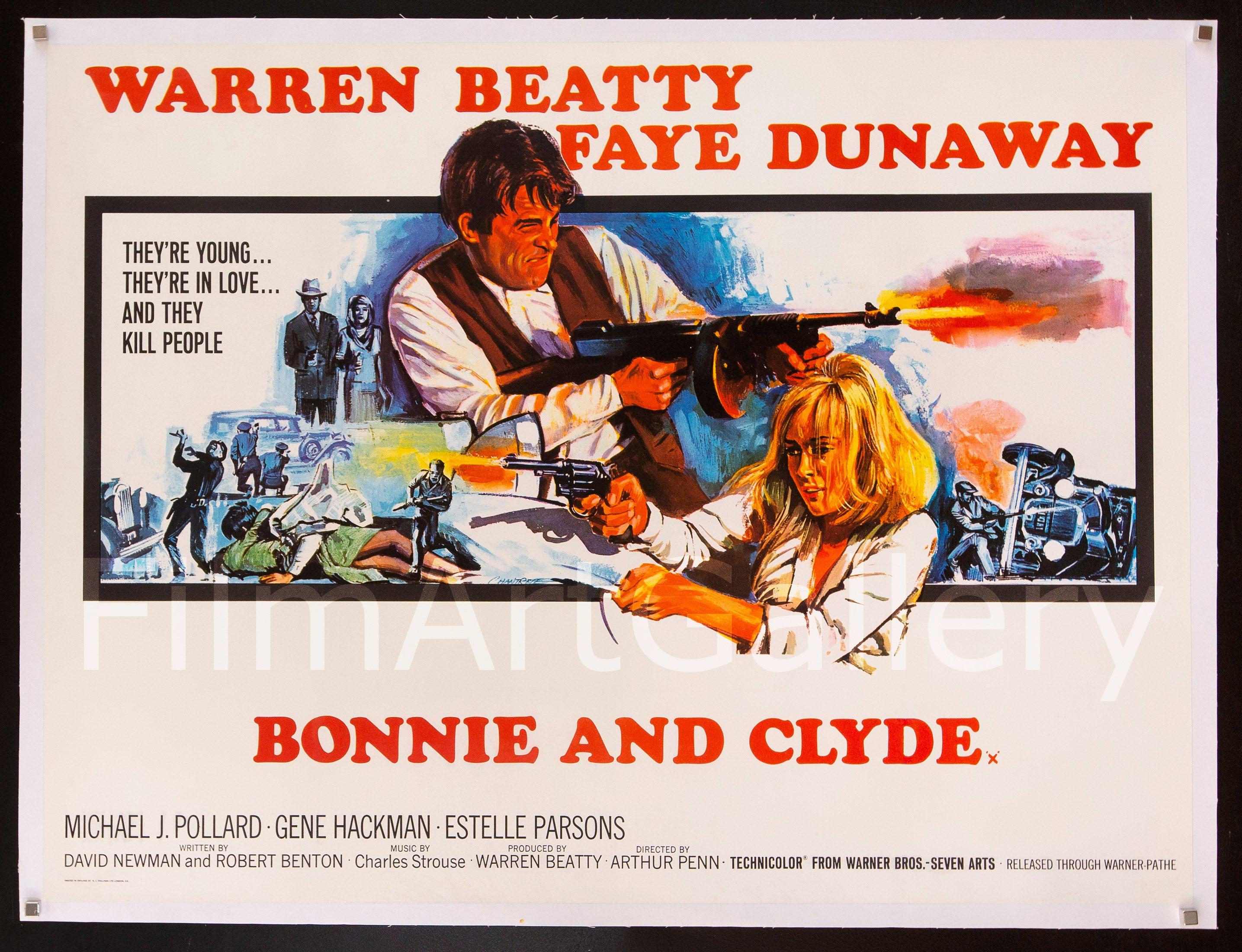 bonnie and clyde 1967 poster