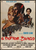 Dr. Zhivago Italian 2 foglio (39x55) Original Vintage Movie Poster