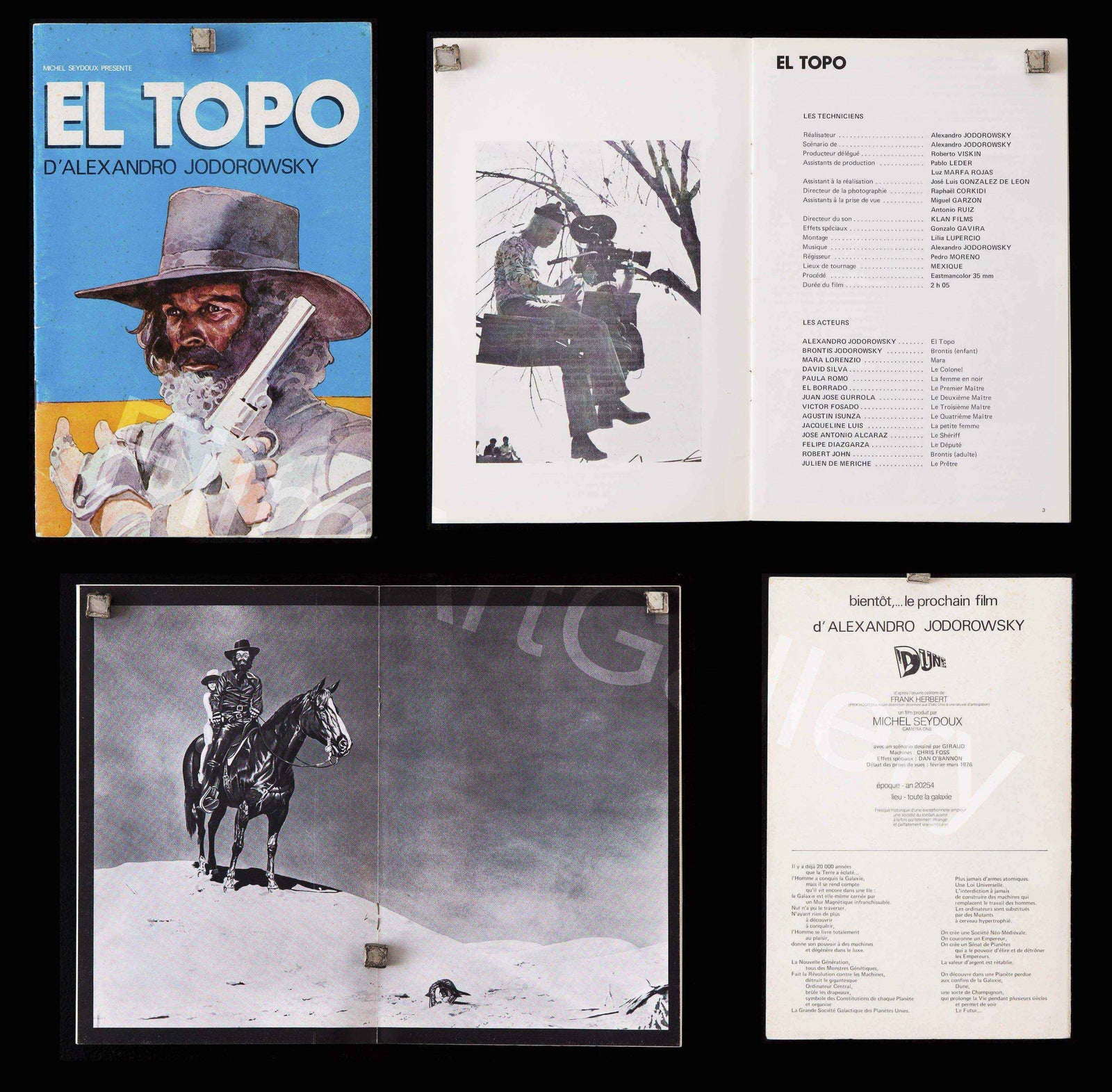 El Topo Original Vintage Movie Poster