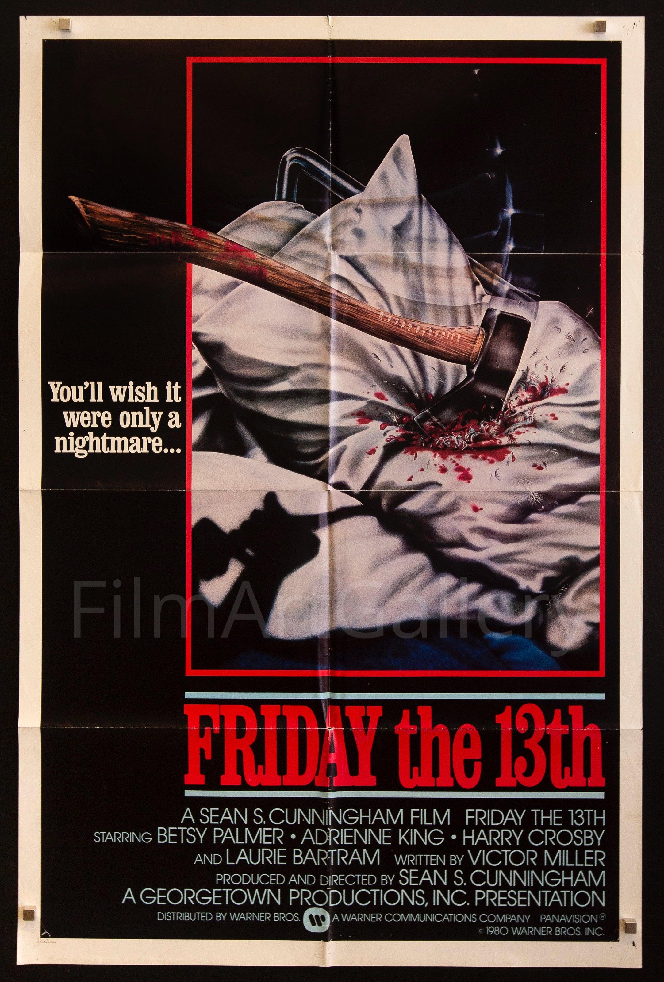 Friday the 13th Movie Poster 1980 1 Sheet (27x41)
