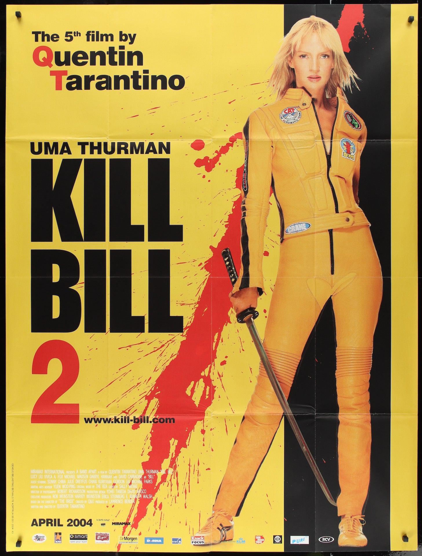 antik elegant skygge Kill Bill Volume 2 Vintage French Quentin Tarantino Movie Poster
