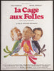 La Cage Aux Folles French 1 panel (47x63) Original Vintage Movie Poster