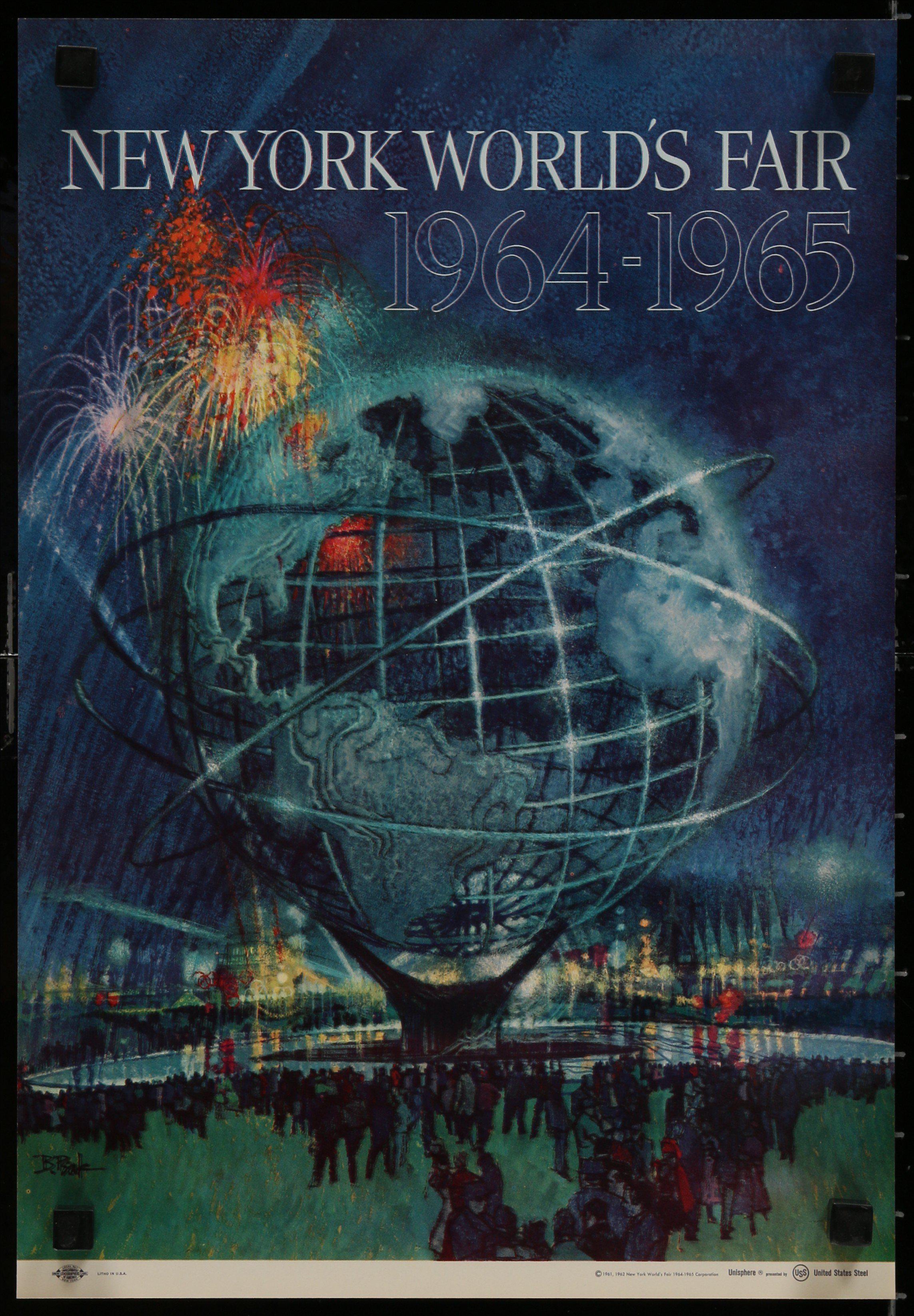 New York World’s Fair Movie Poster 1962 11x16