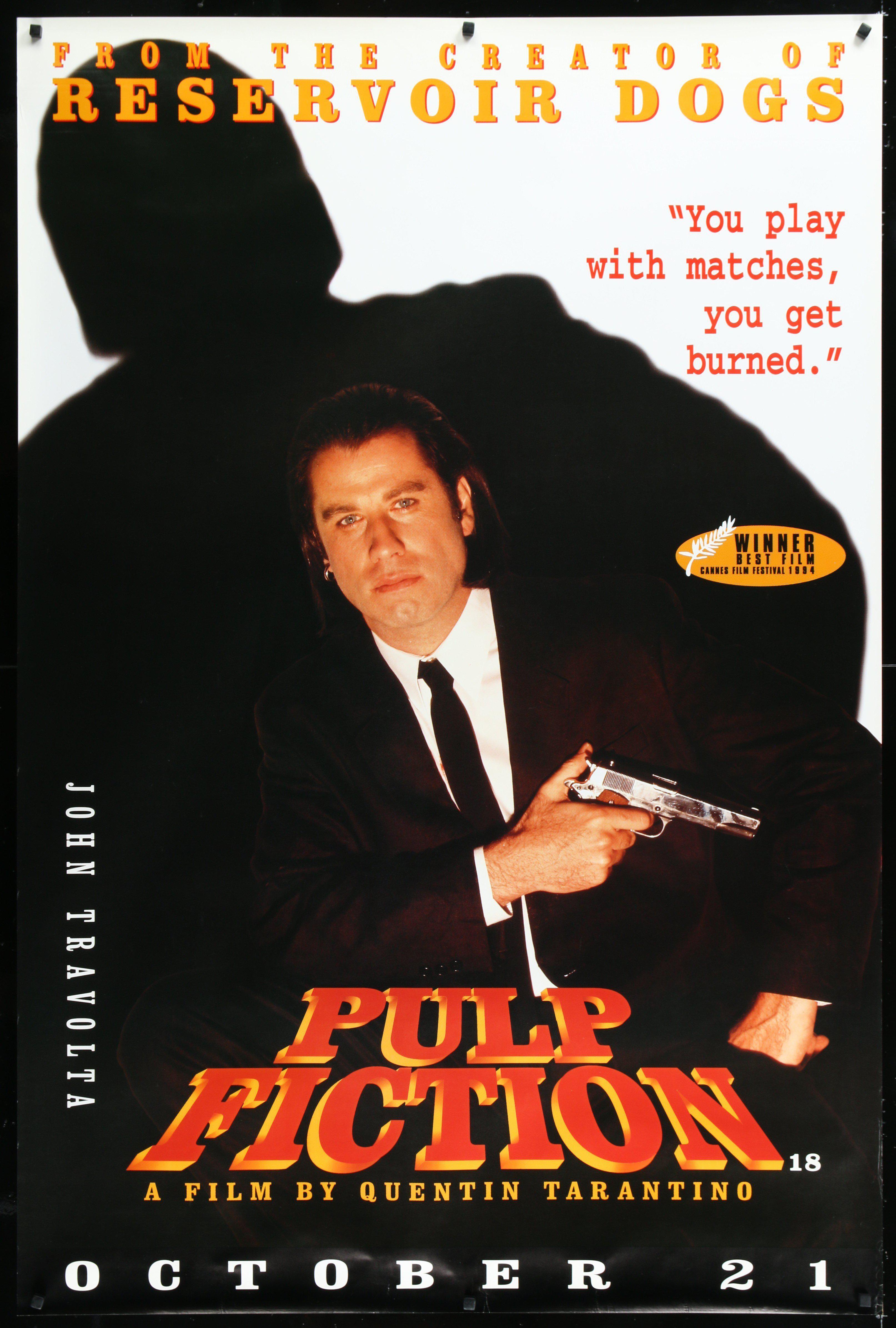 Pulp Fiction Movie Poster 1994 40x60