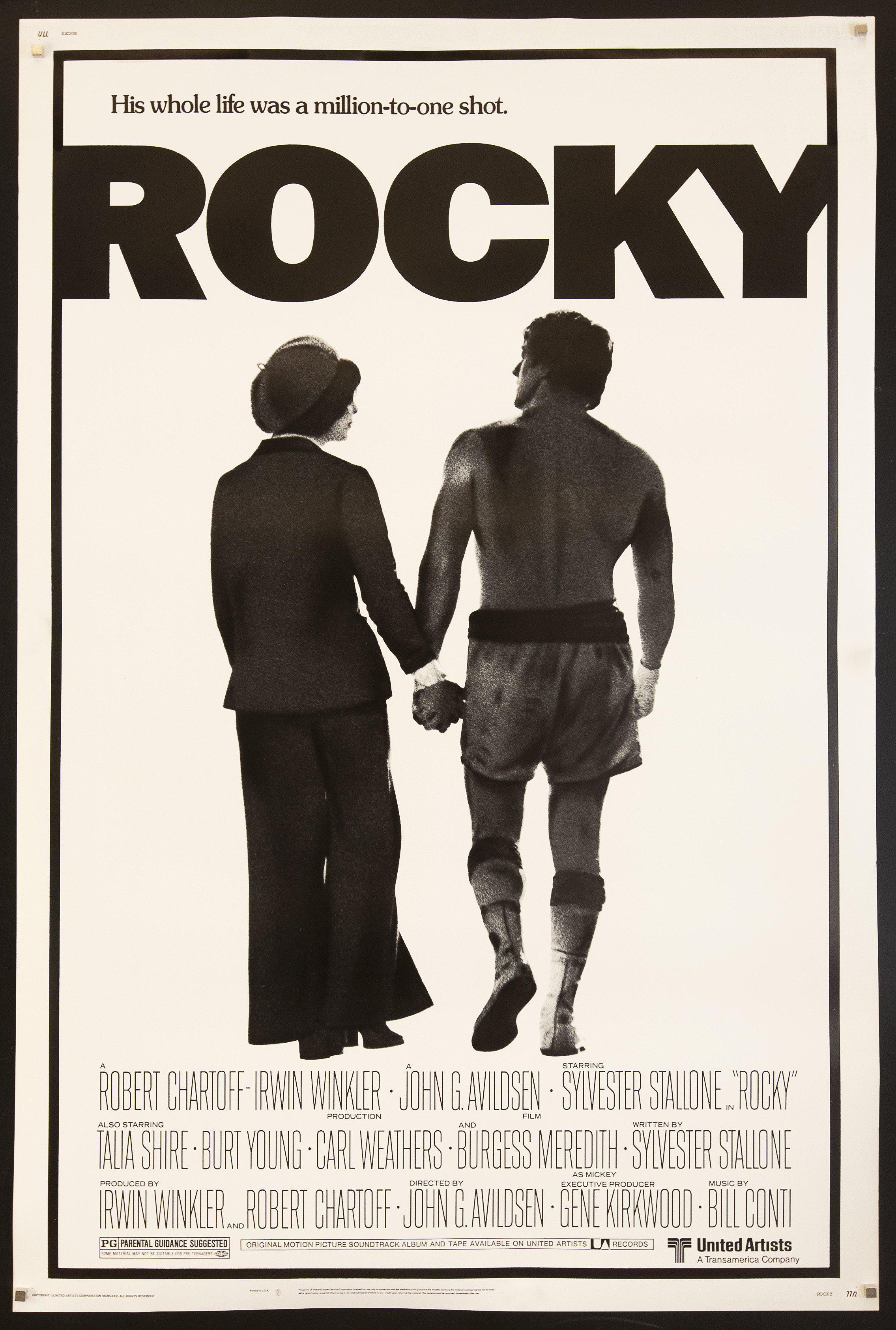 original rocky movie poster