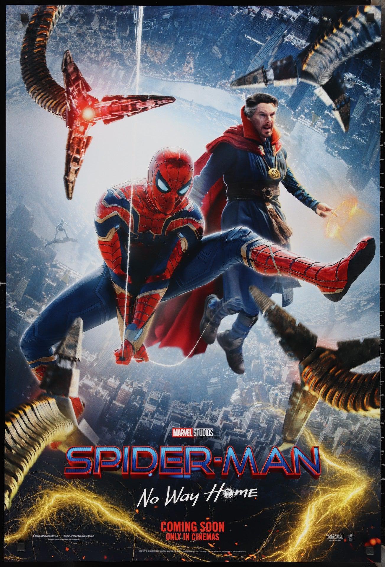 Spider-Man: No Way Home Movie Poster 2021 1 Sheet (27x41)