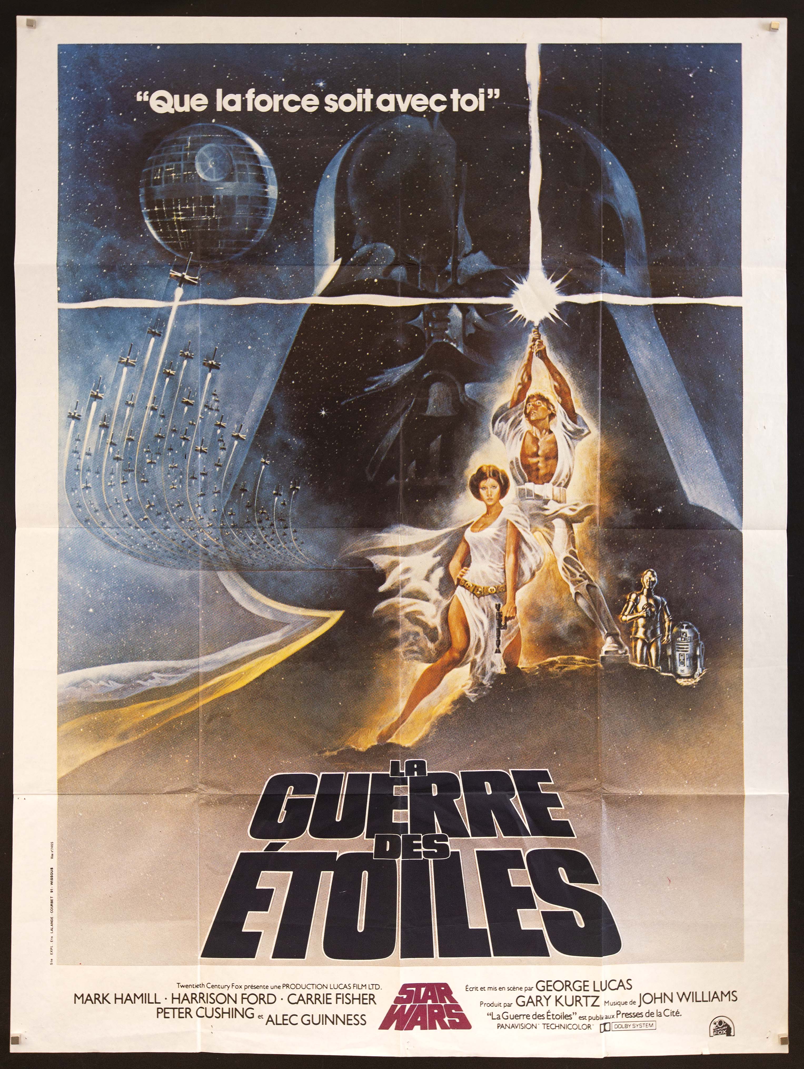 Star Wars Movie Poster 1977 Belgian (14x22)