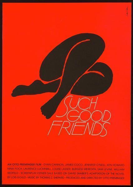 Such Good Friends Movie Poster mid-1980s 25x35.5