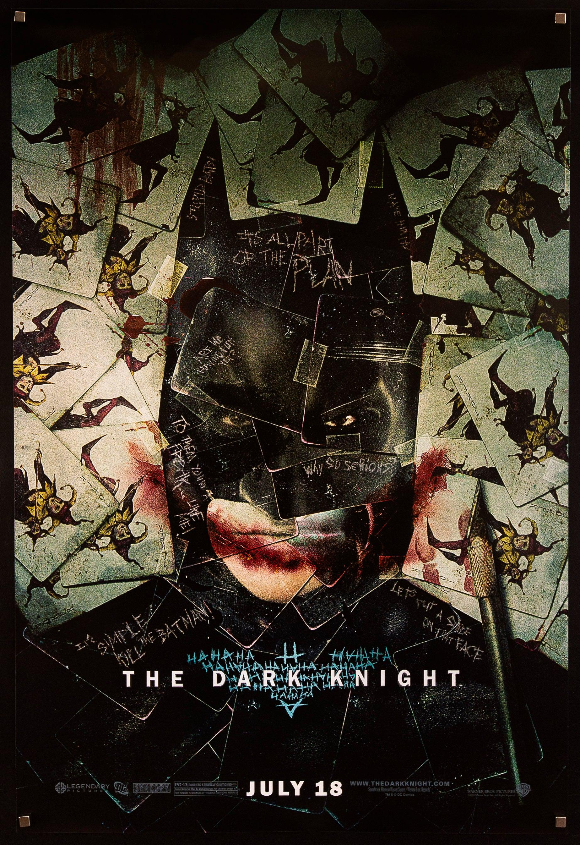 The Dark Knight Movie Poster 2008 1 Sheet (27x41)