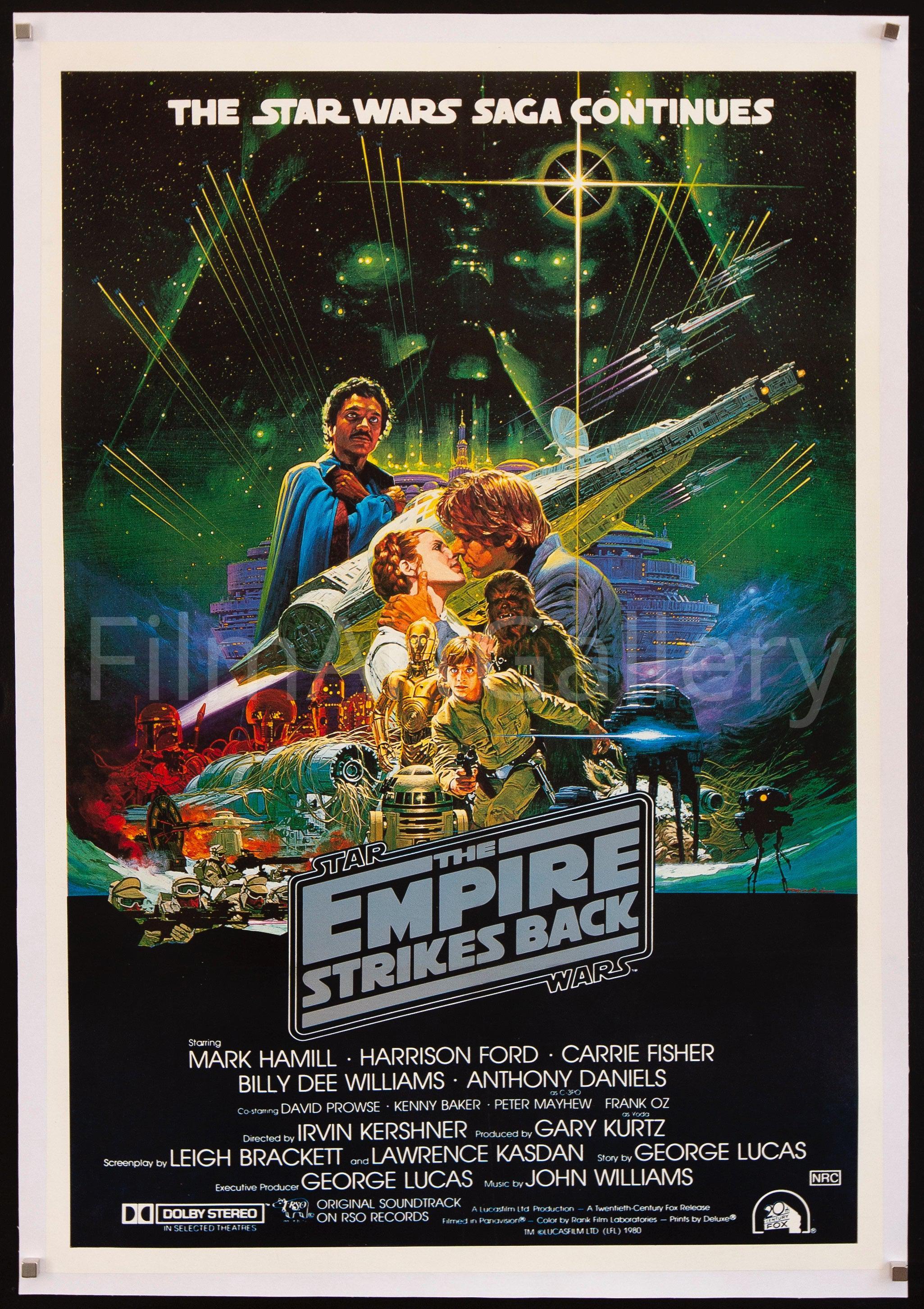 The Empire Strikes Back Movie Poster 1980 1 Sheet (27x41)