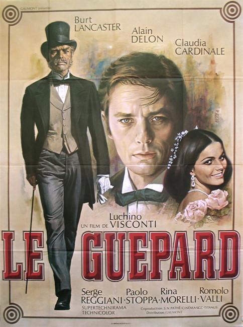 The Leopard (Il Gattopardo) Movie Poster 1970's RI French 1 panel