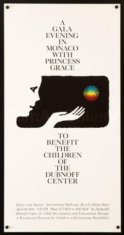 The Princess Grace Fund 14.5x28 Original Vintage Movie Poster