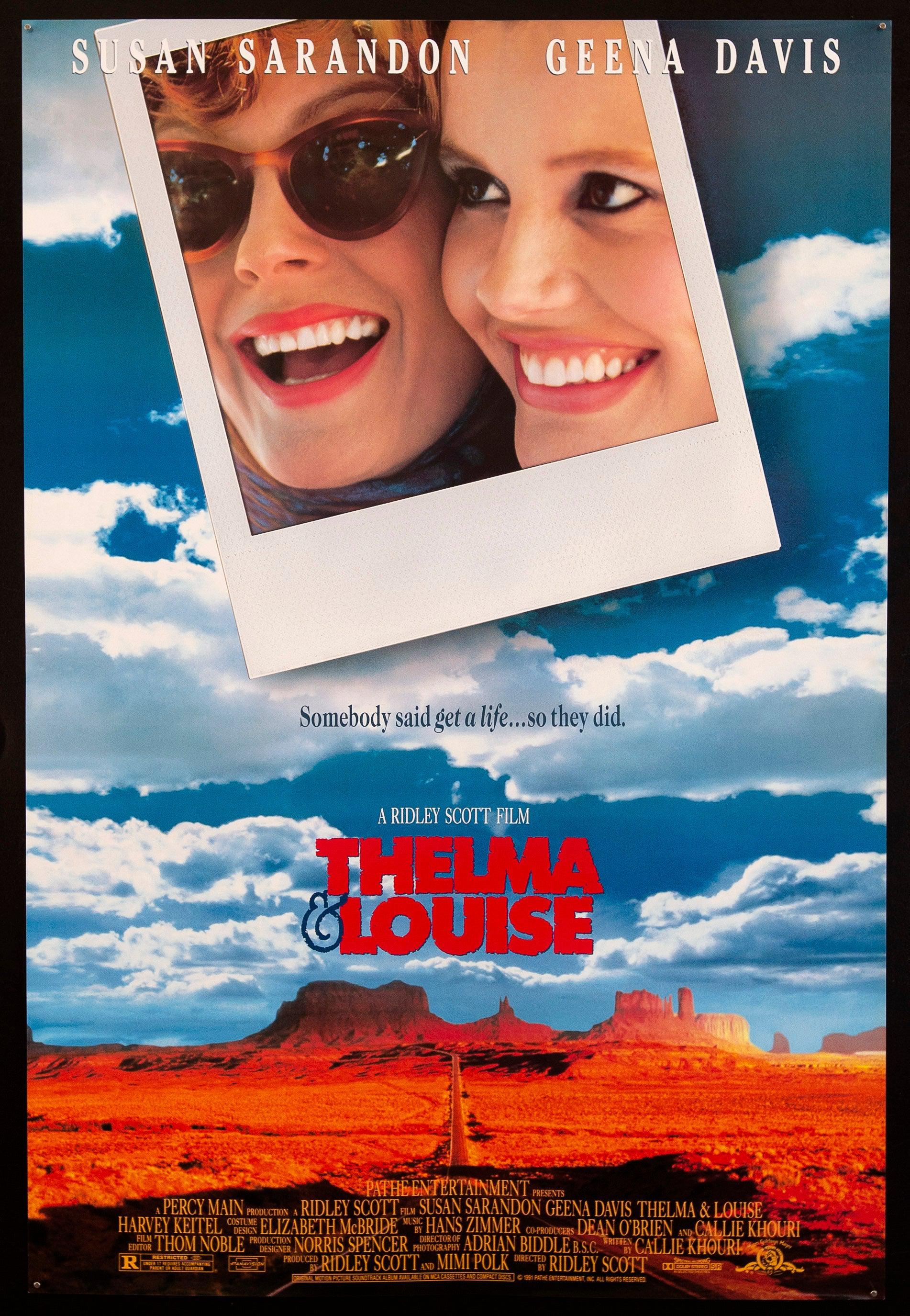 Thelma & Louise  Thelma and louise movie, Thelma louise, Movie posters
