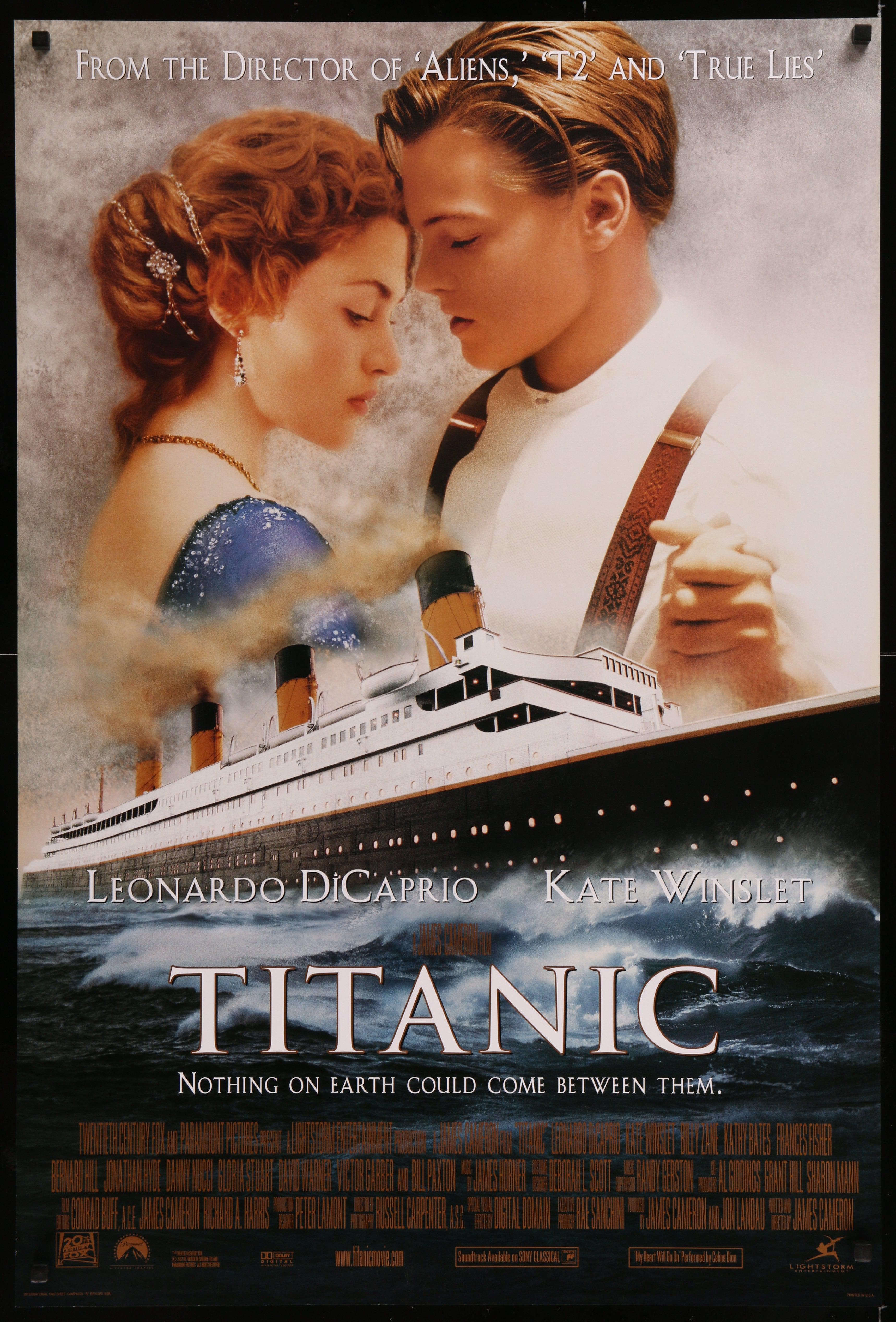 the titanic movie poster