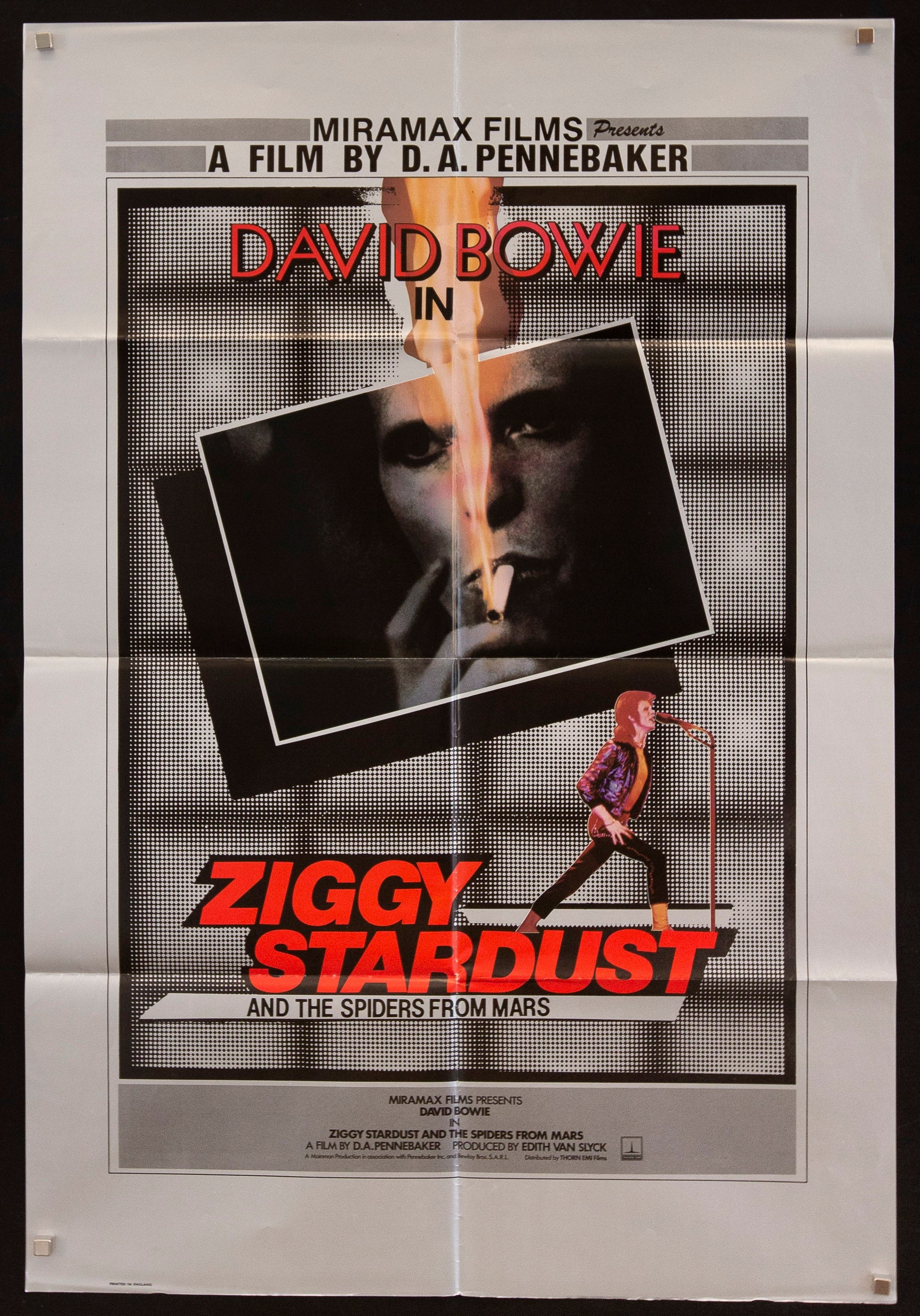 Ziggy Stardust and the Spiders From Mars Movie Poster 1983 1