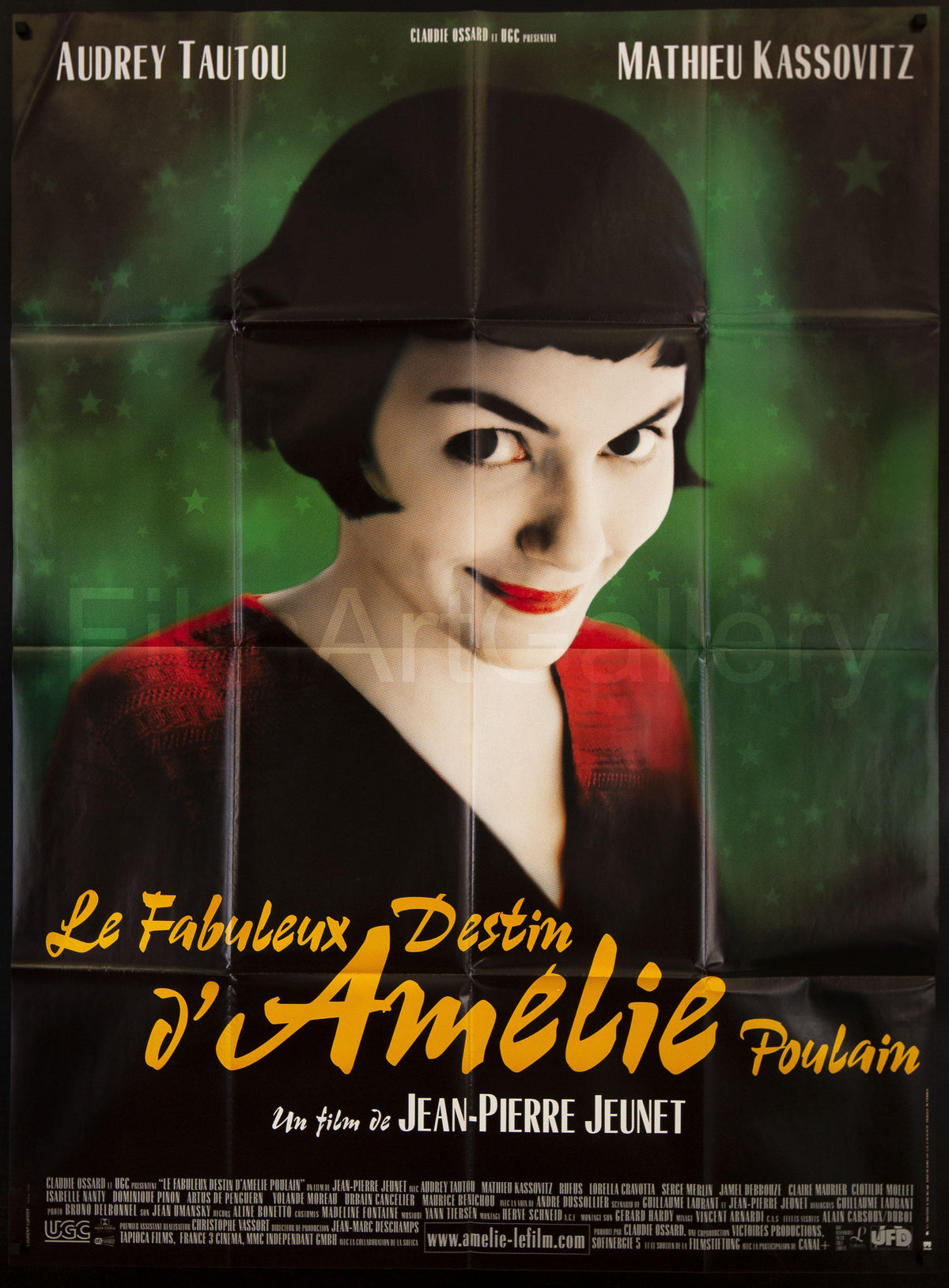 Amelie French 1 Panel (47x63) Original Vintage Movie Poster
