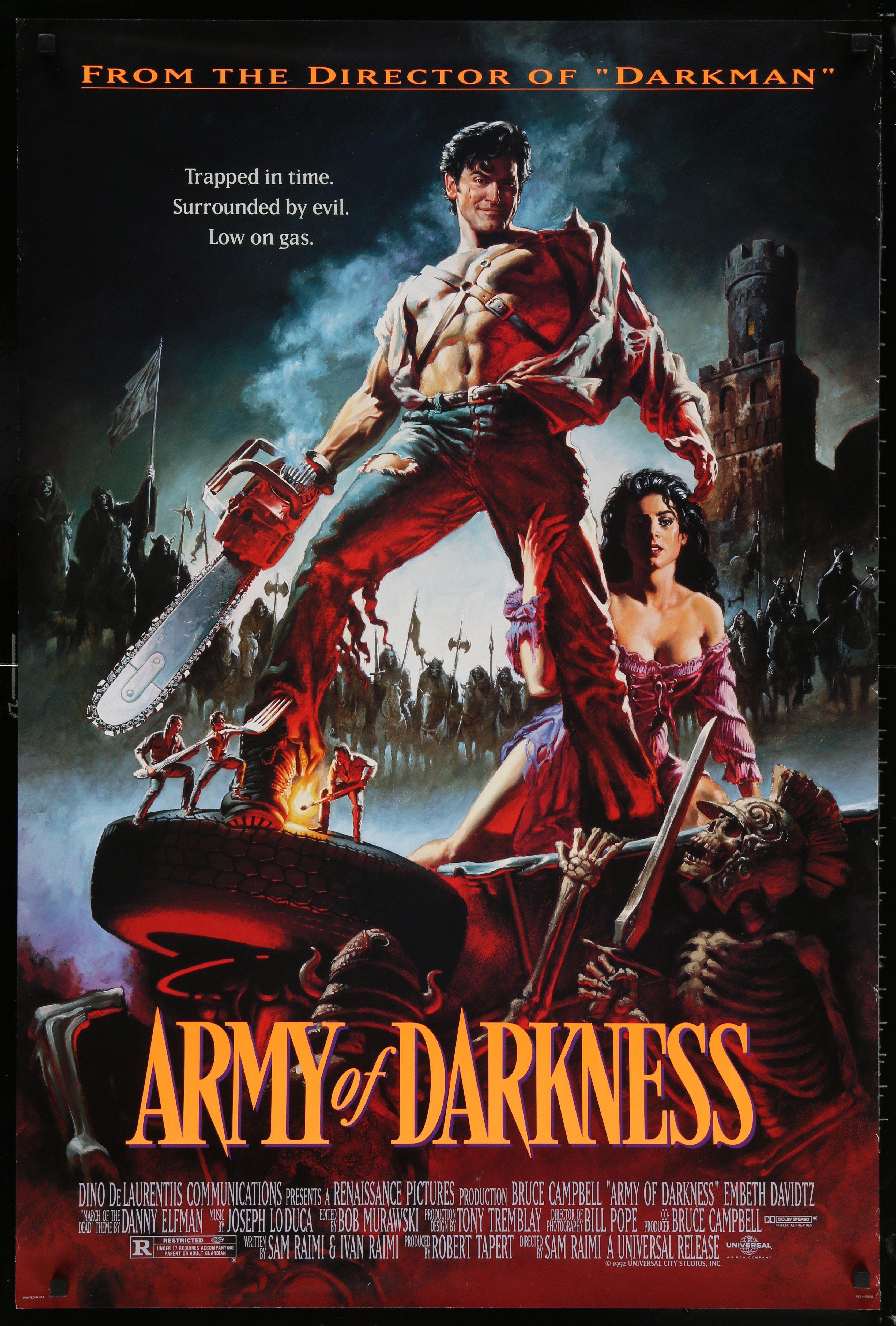 Army of Darkness-an Original Vintage Movie Poster for Sam 