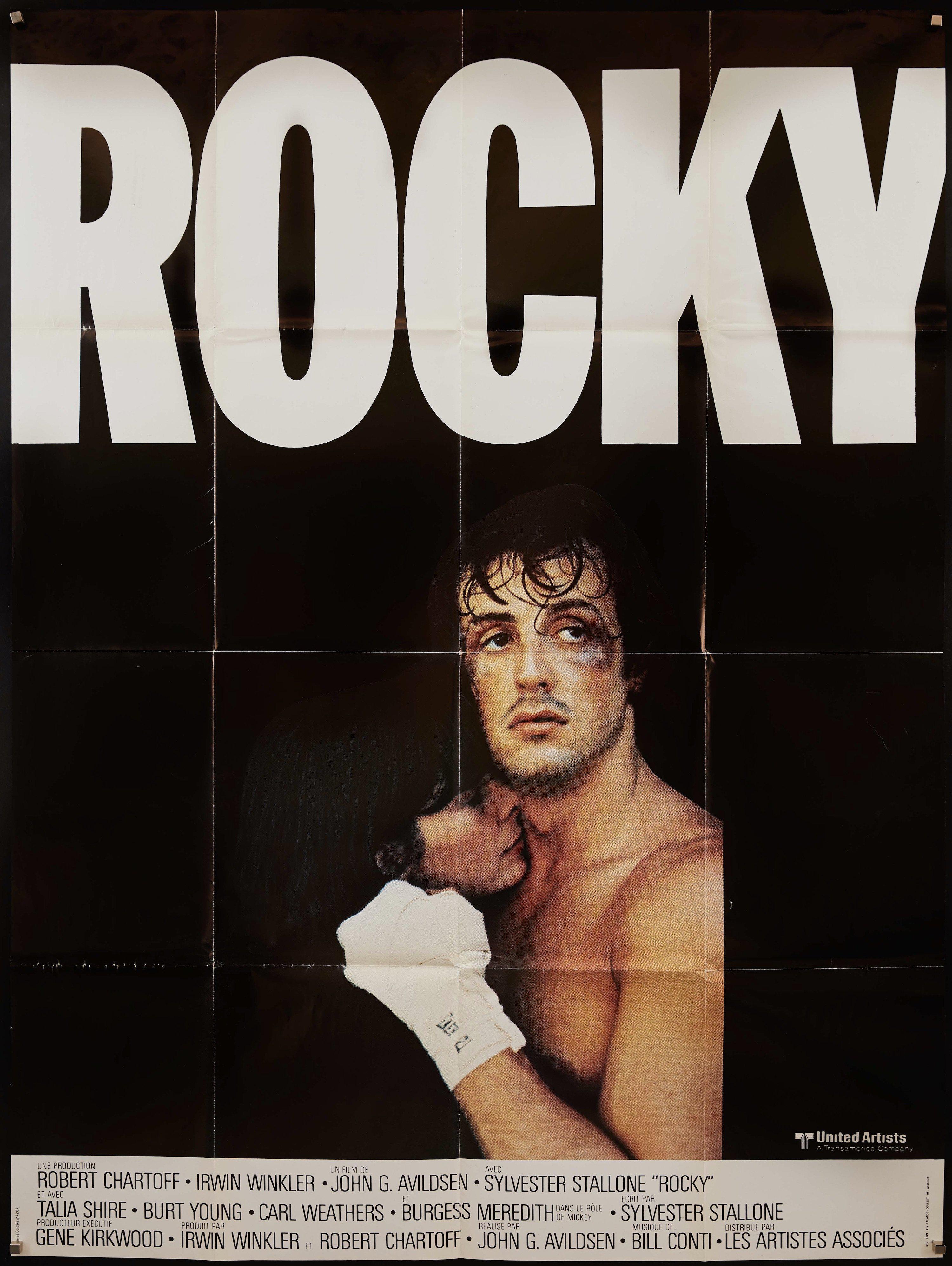 rocky movie poster 1976