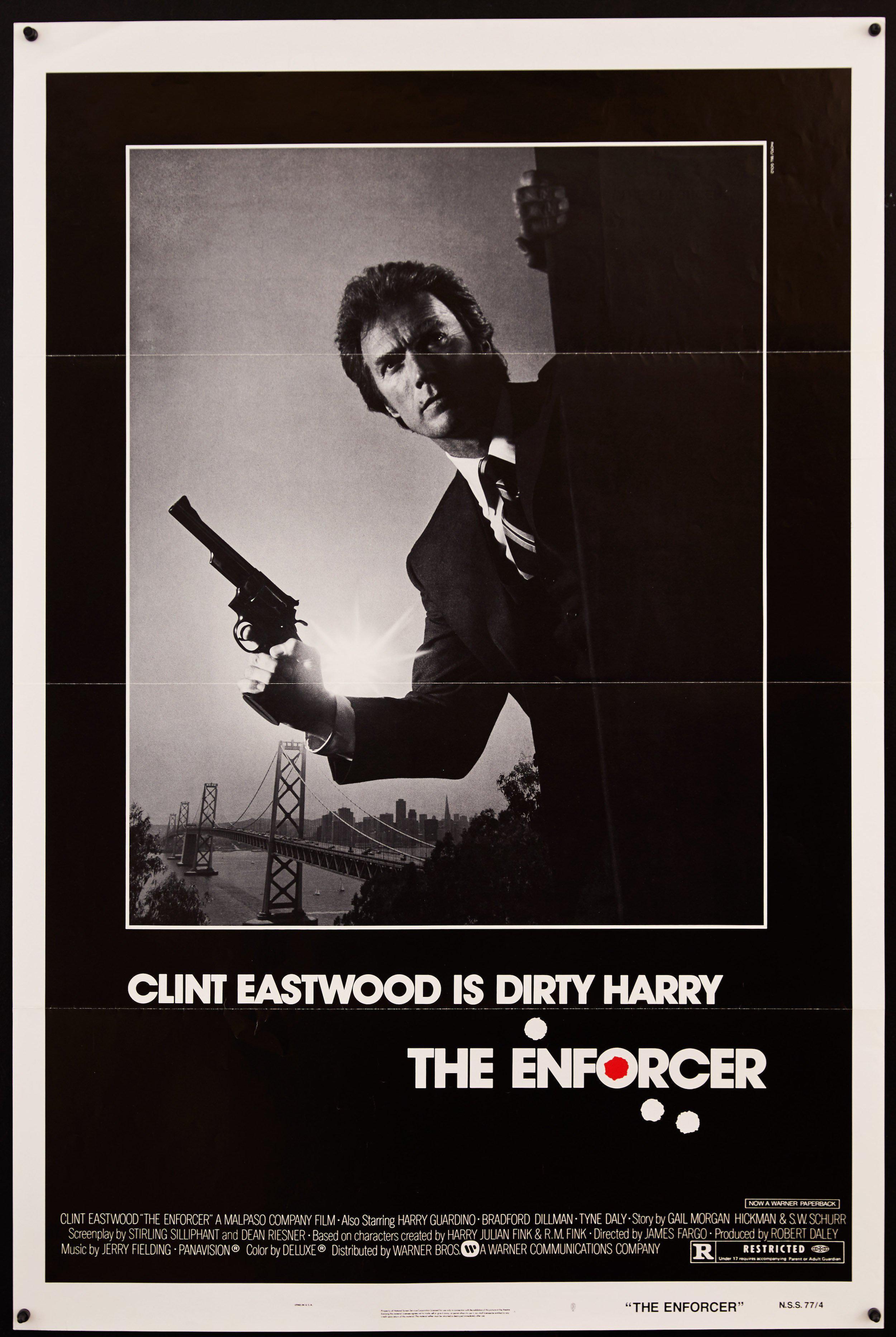 The Enforcer Movie Poster 1976 1 Sheet (27x41)