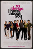 10 Things I Hate About You 1 Sheet (27x41) Original Vintage Movie Poster