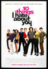10 Things I Hate About You Original Vintage Movie Poster