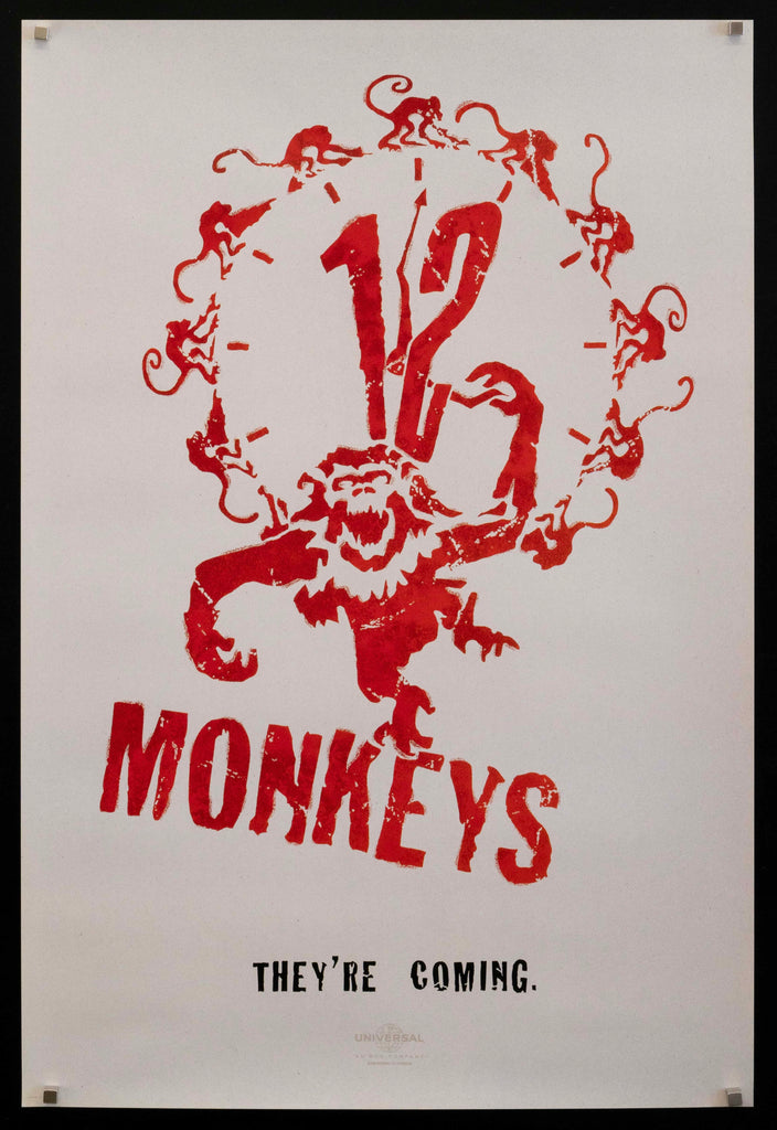 12 Monkeys Original Vintage Movie Poster