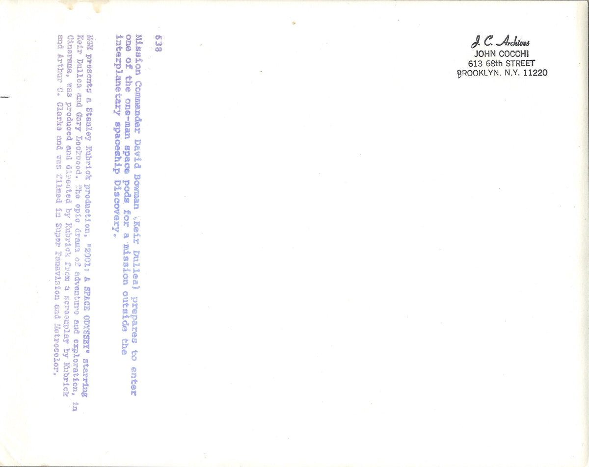 2001 A Space Odyssey Original Vintage Movie Poster