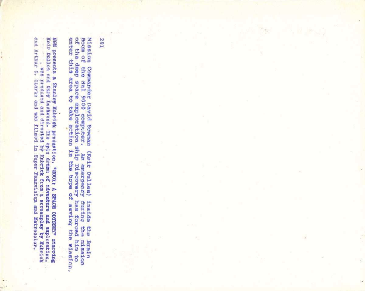 2001 A Space Odyssey Original Vintage Movie Poster