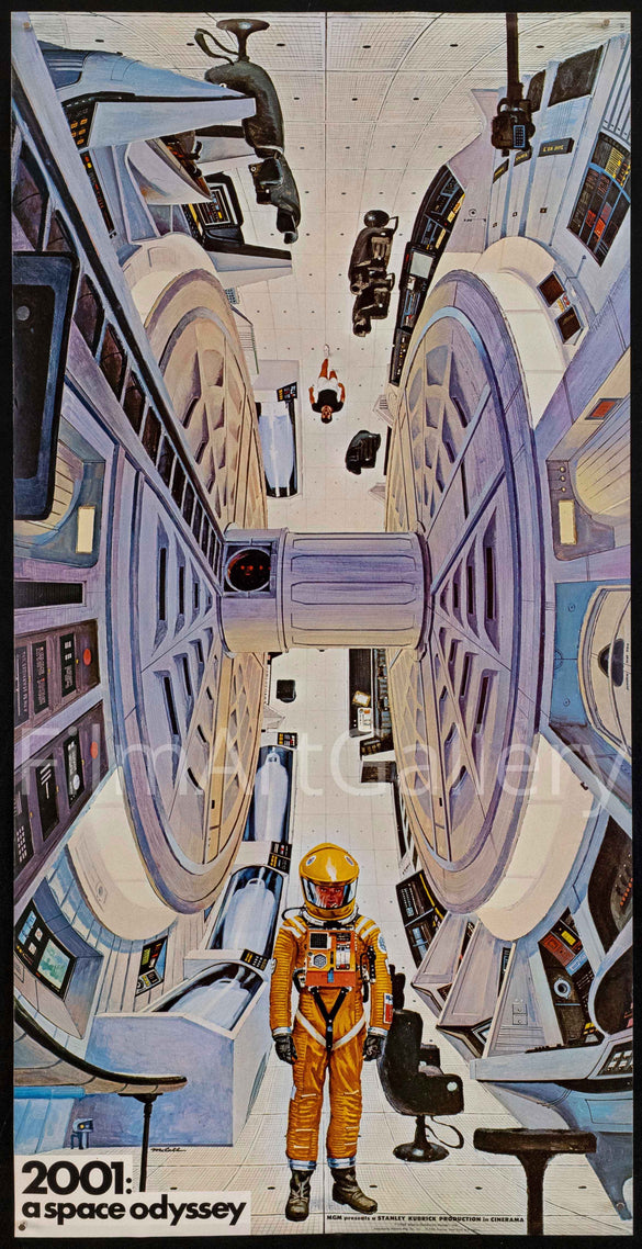 2001 A Space Odyssey Original Vintage Movie Poster